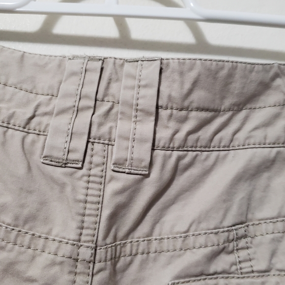 Esprit Y2K Beige Cargo Pants Low Rise Straight Leg Pants - Picture 10 of 16